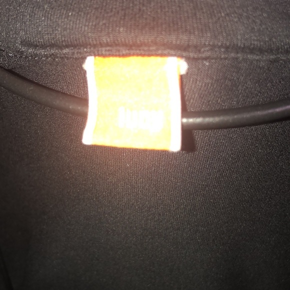 LUCY Tech Women's Athletic Jacket Full Zip Pockets black workout jacket gym wear - Picture 3 of 4